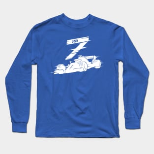 We Race On! 7 [White] Long Sleeve T-Shirt